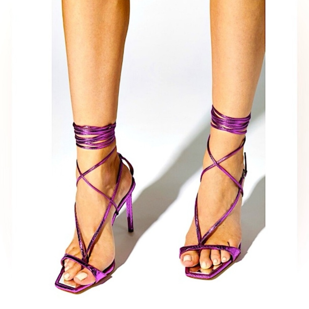 Schutz Vikki Ankle Tie Sandal